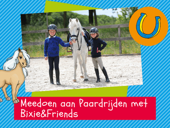 Paardrijden Met Bixie&Friends - Bixiekids